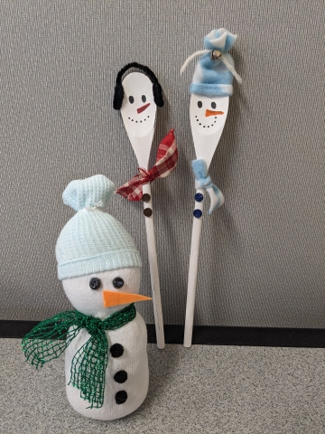 Snowman spoons and Snowman