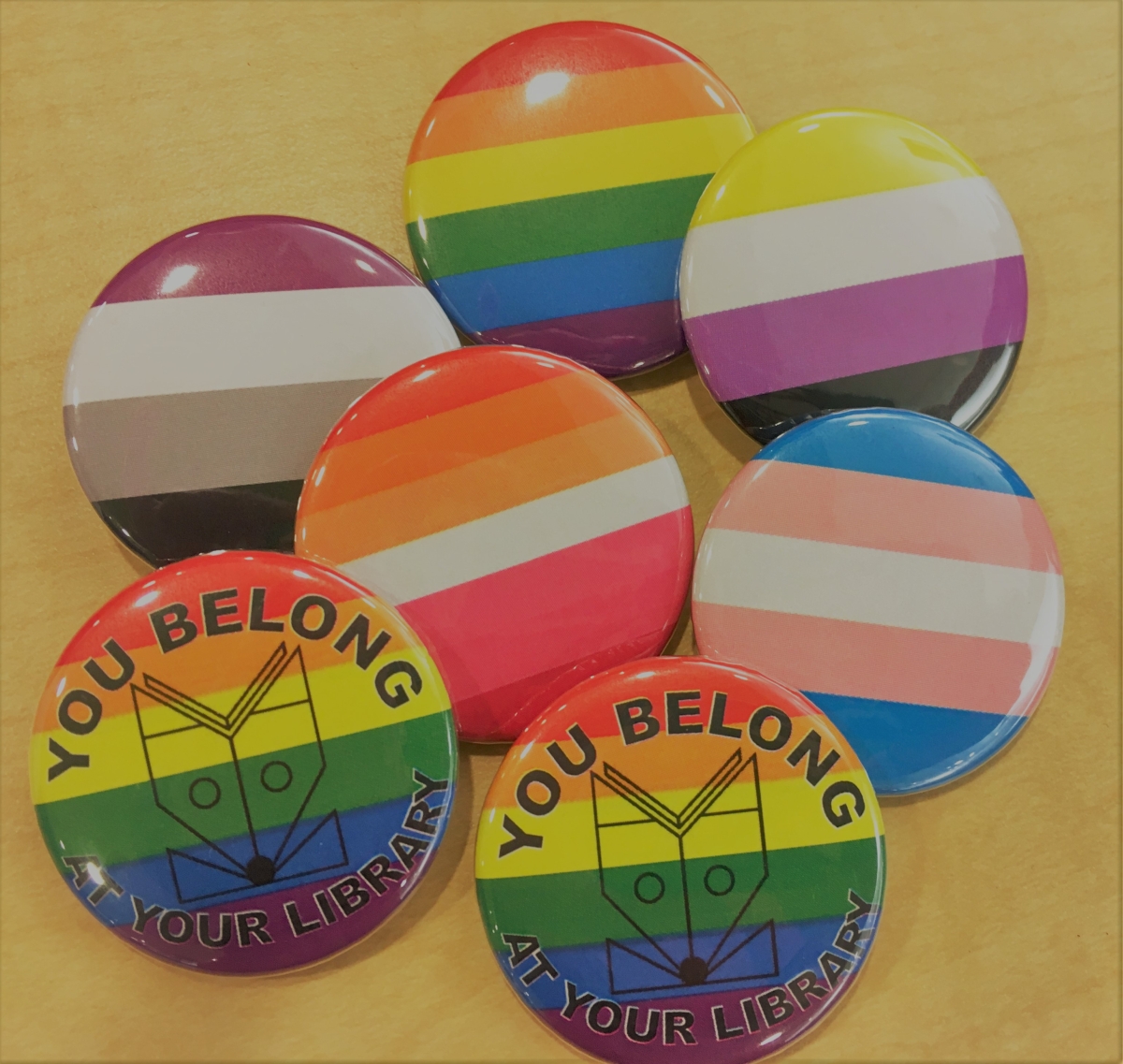 Pride buttons