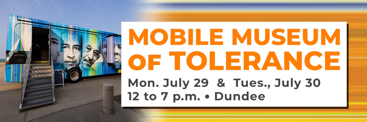 Mobile Museum of Tolerance July 29 - 30