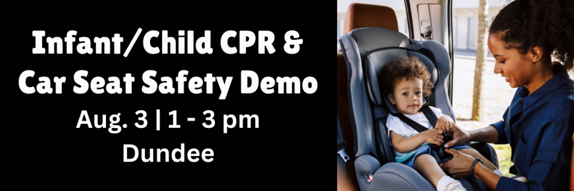 Infant/Child CPR & Car Seat Safety Demo