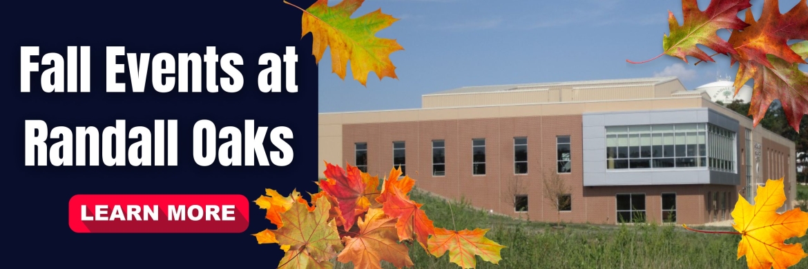 Fall Events at Randall Oaks with fall theme image