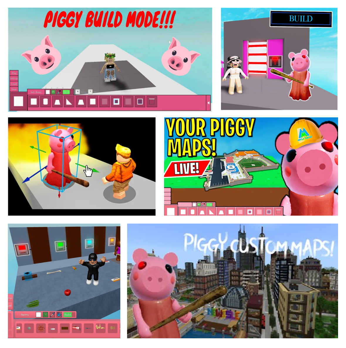 Online Gaming Piggy Build Mode Fox River Valley Public Library - roblox piggy build mode maps